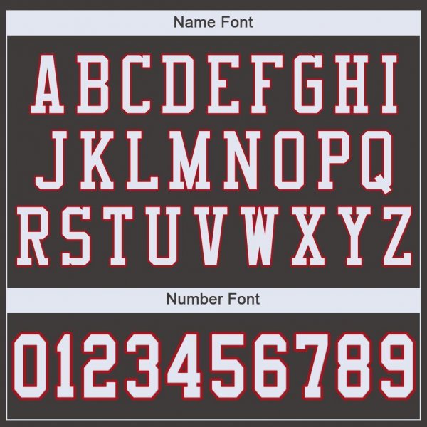 Men's Custom Pewter White-Red Mesh Authentic Football Jersey