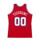 Men's Custom Red White-Royal Authentic Throwback Basketball Jersey