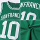 Men's Custom Kelly Green White Authentic Throwback Basketball Jersey