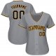 Men's Custom Gray Black-Gold Baseball Jersey